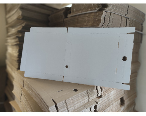 Коробка для пиццы 320*320*40 белая купить в Челябинске в Упакофф