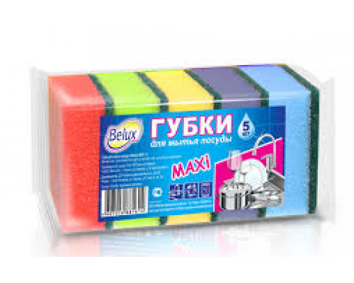 Губка для посуды Мистер Бульк XXL 5шт 105*75