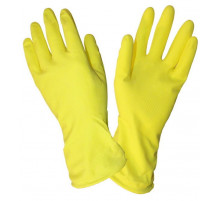 Перчатки резиновые хозяйственные L (12шт/упак)
