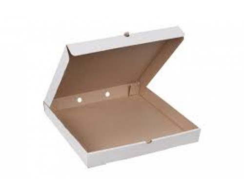 Коробка для пиццы 450*450*40 белая  купить в Челябинске в Упакофф
