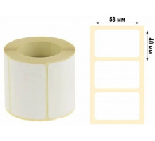 Термоэтикетка 58*40 500 этикеток (кор72шт)