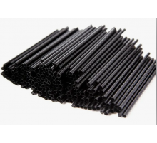 Трубочки для коктейля прямые цветные 125шт Milk