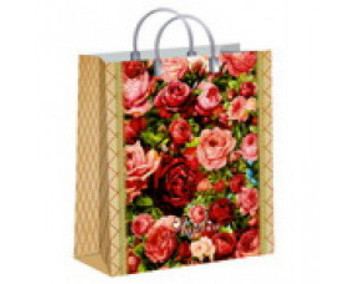 Пакет с пластиковой ручкой ЛЮКС в ассортименте купить в Челябинске в Упакофф