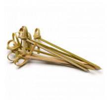 Пика для канапе 9см Узелок бамбук 100шт