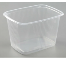 Контейнер У-Ю прям 350мл ДНО+КРЫШКА 108*82*69 (100/1000)