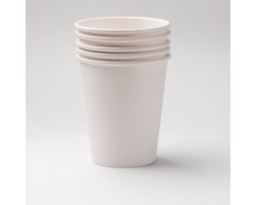 Стакан бумажный 350мл D90 280гр/м2 белый (уп1000шт) купить в Челябинске в Упакофф