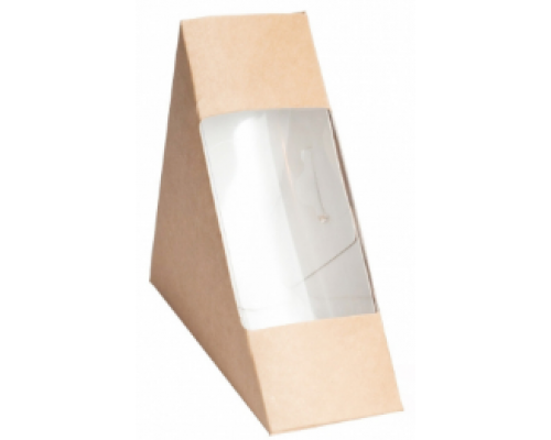 Контейнер ECO SANDWICH 50 с окном Сендвич (уп50/кор600) купить в Челябинске в Упакофф