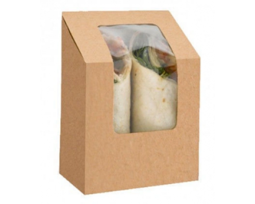Упаковка для роллов Eco Roll 90*50*130мм (уп25/кор500) купить в Челябинске в Упакофф