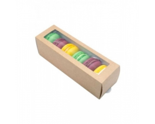 Упаковка для макарони ECO МВ-6 180*55*55 эко (уп50/кор500) купить в Челябинске в Упакофф