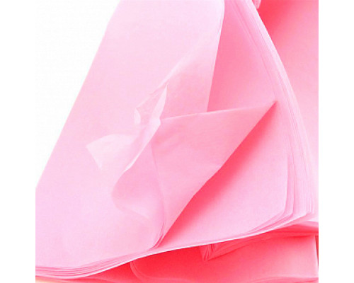 Бумага тишью 50*66см розовый 10шт купить в Челябинске в Упакофф