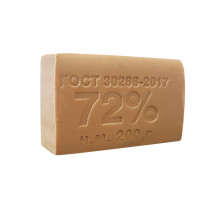 Мыло хозяйственное 72% 200гр без обертки