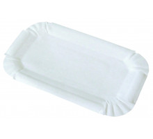 Тарелка картонная 130*200мм (уп50шт)