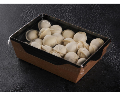 Салатник ECO OpSalad 800мл Черный 207x127x55мм (уп50/кор200) купить в Челябинске в Упакофф