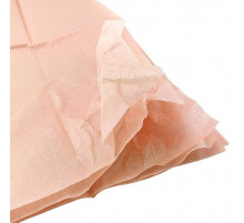Бумага тишью 50*66см персиковый 10шт