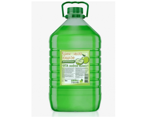 Жидкое мыло 5л VITA ПЭТ в ассортимете купить в Челябинске в Упакофф
