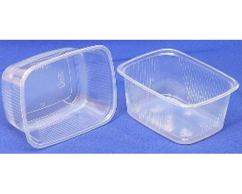 Контейнер У-Ю прям 200мл ДНО+КРЫШКА 108*82*40 (100/1000)