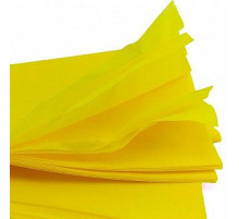 Бумага тишью 50*66см желтый 10шт