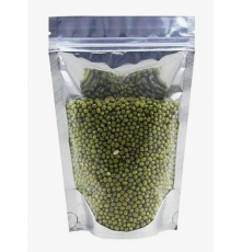 Пакет дой-пак 135*225 металлизированный с окном 40+40 108мкм