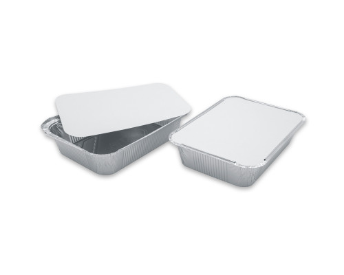Контейнер алюминиевый с крышкой 322*255*51 3180мл купить в Челябинске в Упакофф