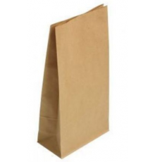 Пакет бумажный с квадр.дном 250*120*80 крафт М