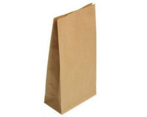 Пакет бумажный с квадр.дном 250*120*80 крафт М купить в Челябинске в Упакофф