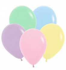 Шар латексный 12"/30см матовые Макаронс ассорти SEMPERTEX (уп 100шт)