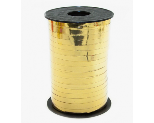 Лента декоративная металл Золото 0,5 см*250м МУЛЬТИПАК купить в Челябинске в Упакофф