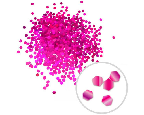 Глиттер Блестки Микс лазерный цвет в ассортименте 2,5мм,1мм в граммах (1гр)  ВЕСЕЛУХА