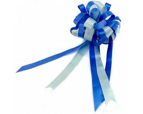 Бант-шар 7см/d-24,5см пастель Комбо синий с голубым (уп 5шт) ВЕСЕЛУХА купить в Челябинске в Упакофф