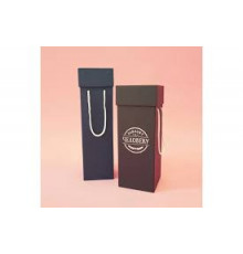 Коробка подарочная 10,5*10,5*28 Под бутылку Важному человеку БРАВО