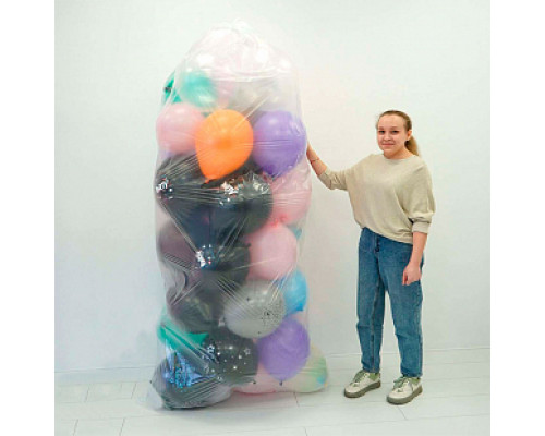 Пакет для транспортировки шаров 120*240см с перфорацией  купить в Челябинске в Упакофф