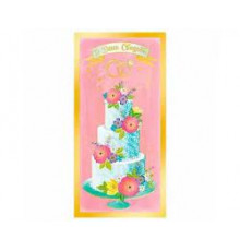 Конверт для денег 167*83мм В день свадьбы