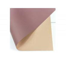 Пленка матовая в листах 60*60 (20шт) двустор Коричневый/Песочный