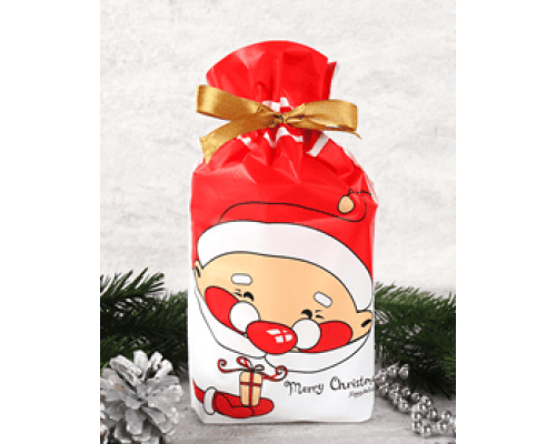 Мешочек НГ 15*23см Новый год рисунок в ассортименте