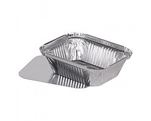 Контейнер алюминиевый с крышкой 253x187 h54 2000мл (уп50/800) купить в Челябинске в Упакофф