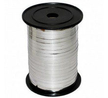 Лента декоративная 0,5см 250м Серебро металл ГИДРОПЛАСТ