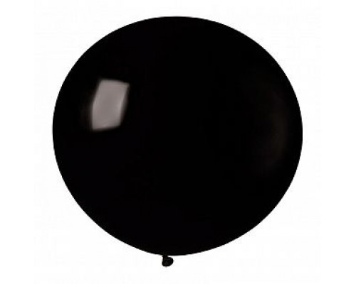 Шар латексный 30"/75см пастель черный GEMAR (уп 10шт) купить в Челябинске в Упакофф