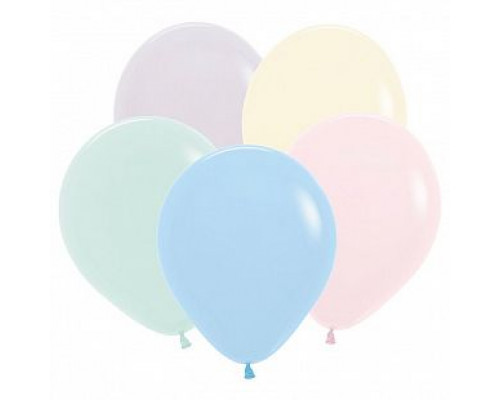 Шар латексный 12"/30см Макаронс ассорти ВЕСЕЛУХА (уп 100шт) купить в Челябинске в Упакофф Шар латексный 12"/30см Макаронс ассорти ВЕСЕЛУХА (уп 100шт) купить в Челябинске в Упакофф