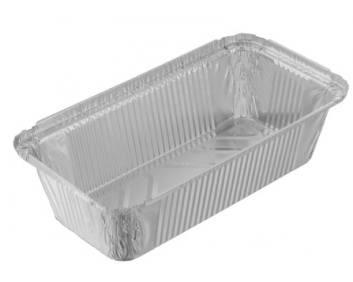 Контейнер алюминиевый с крышкой 217(204)x113(100) h53 865мл купить в Челябинске в Упакофф