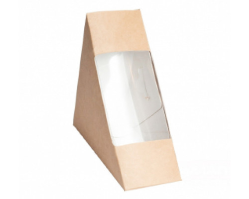 Контейнер ECO SANDWICH 40 с окном Сендвич (уп50/кор600) купить в Челябинске в Упакофф