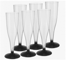 Фужер ФЛЮТЭ 150мл для шампанского прозрачный (14/350)