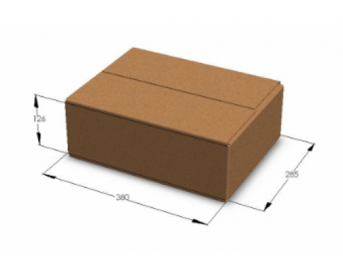 Коробка картонная 380*285*126 Т23С (560шт) купить в Челябинске в Упакофф