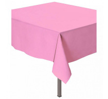 Скатерть 137*274см ДЕЛЮКС розовая ТМ ВЕСЕЛУХА