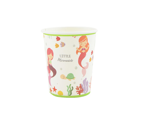 Стакан бумажный 260мл Русалочки 6шт купить в Челябинске в Упакофф