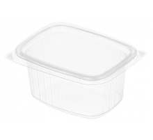 Контейнер прям 250мл ДНО + КРЫШКА 108*82*49 (100/1000) CLP