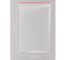 Зип Пакет. Гриппер AVIORA 200х300 (уп100шт)