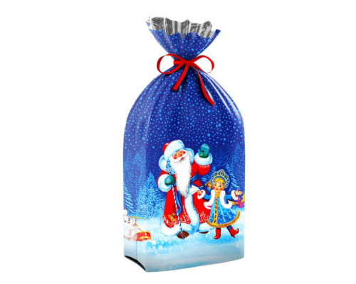 Пакет фольгир 25*40 Задор (100/2000) Интерпак НОВЫЙ ГОД купить в Челябинске в Упакофф