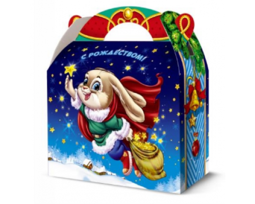 Коробка НГ Звездочет 220х90х195 1300г (уп120) купить в Челябинске в Упакофф