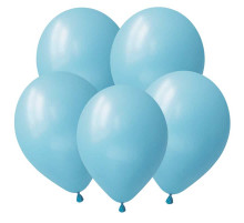 Шар латексный 12"/30см пастель голубой ТМ DECOBAL (уп 100шт)