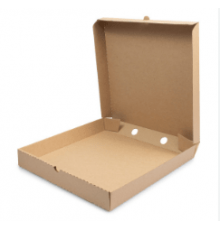 Коробка для пиццы 320*320*40 БУРАЯ 330*330*40